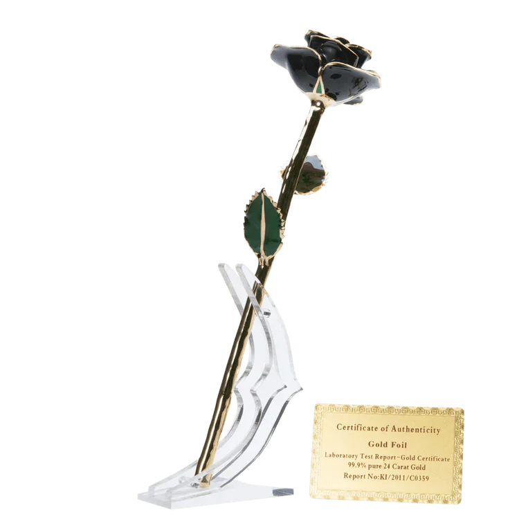 24k Gold Dipped Rose