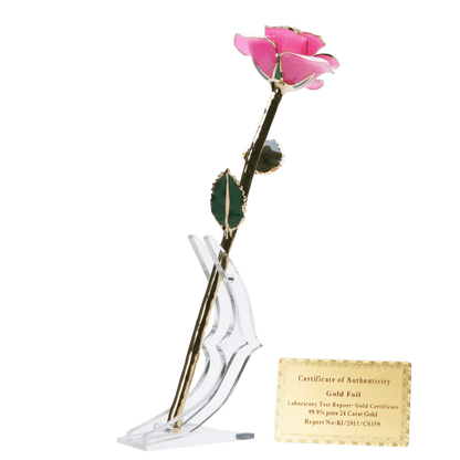 24k Gold Dipped Rose