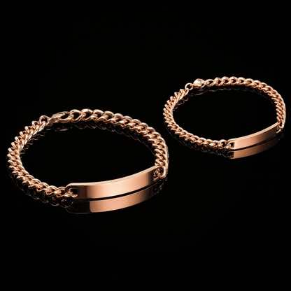 Engraved Bracelets Gift Set