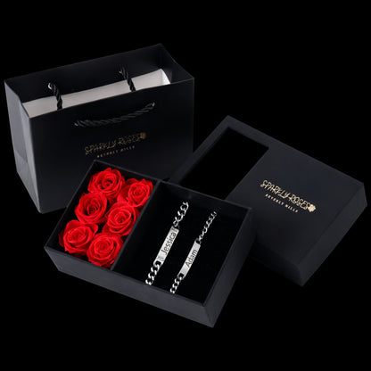 Engraved Bracelets Gift Set