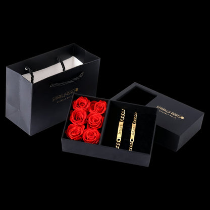 Engraved Bracelets Gift Set