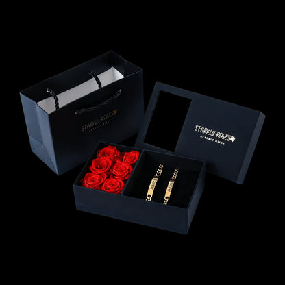 Engraved Bracelets Gift Set