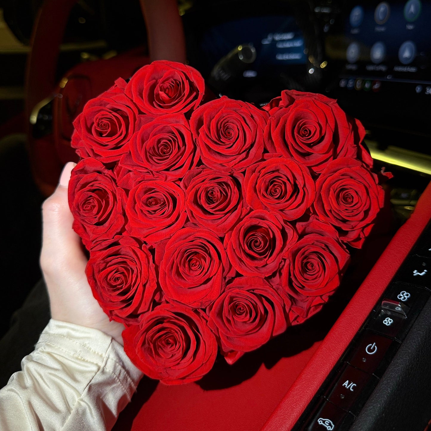Eternal Rose Heart Bouquet