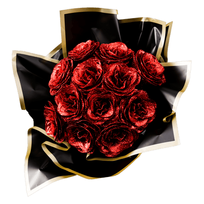 Glitter Rose Bouquet