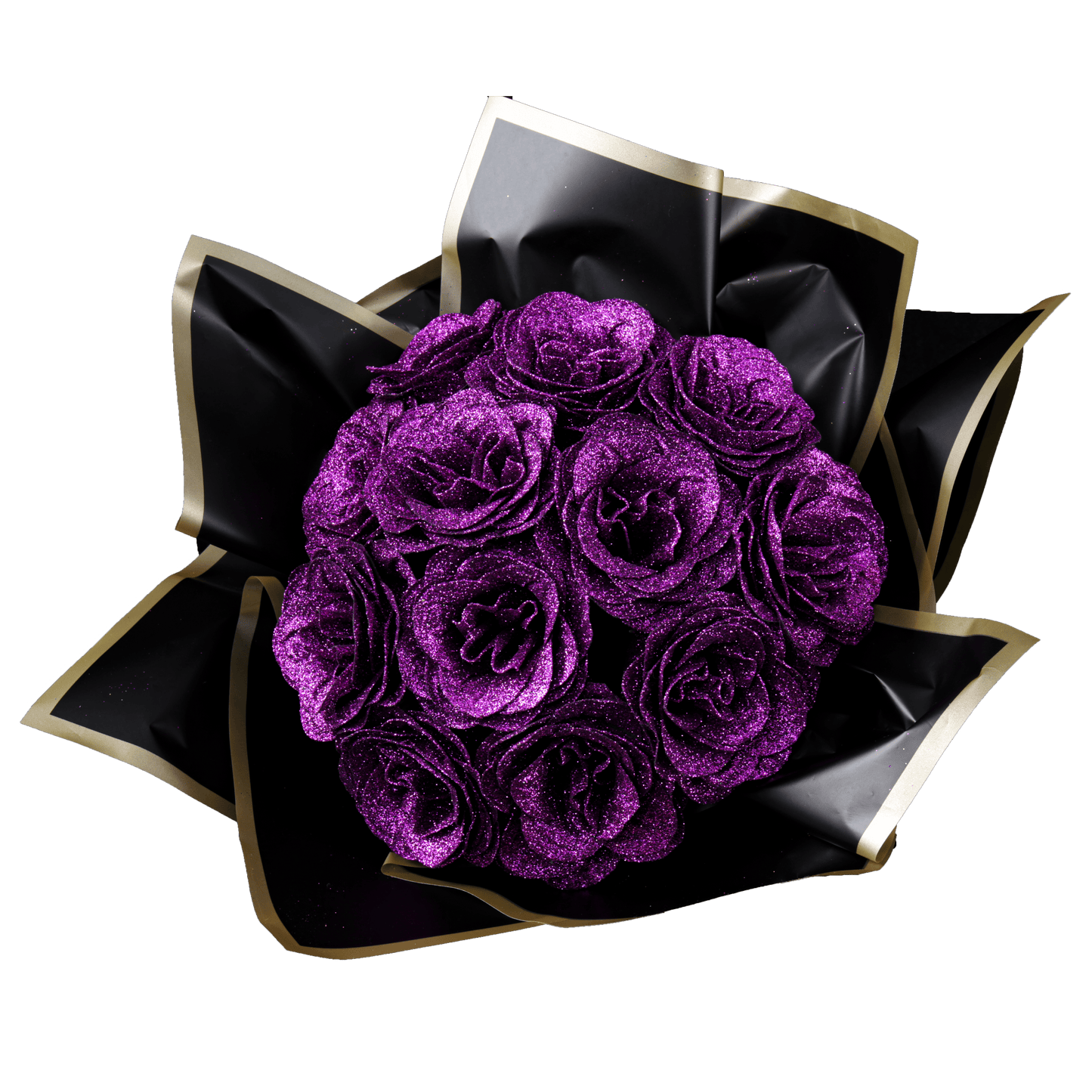Glitter Rose Bouquet