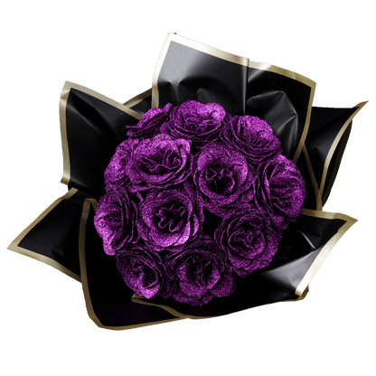 Glitter Rose Bouquet