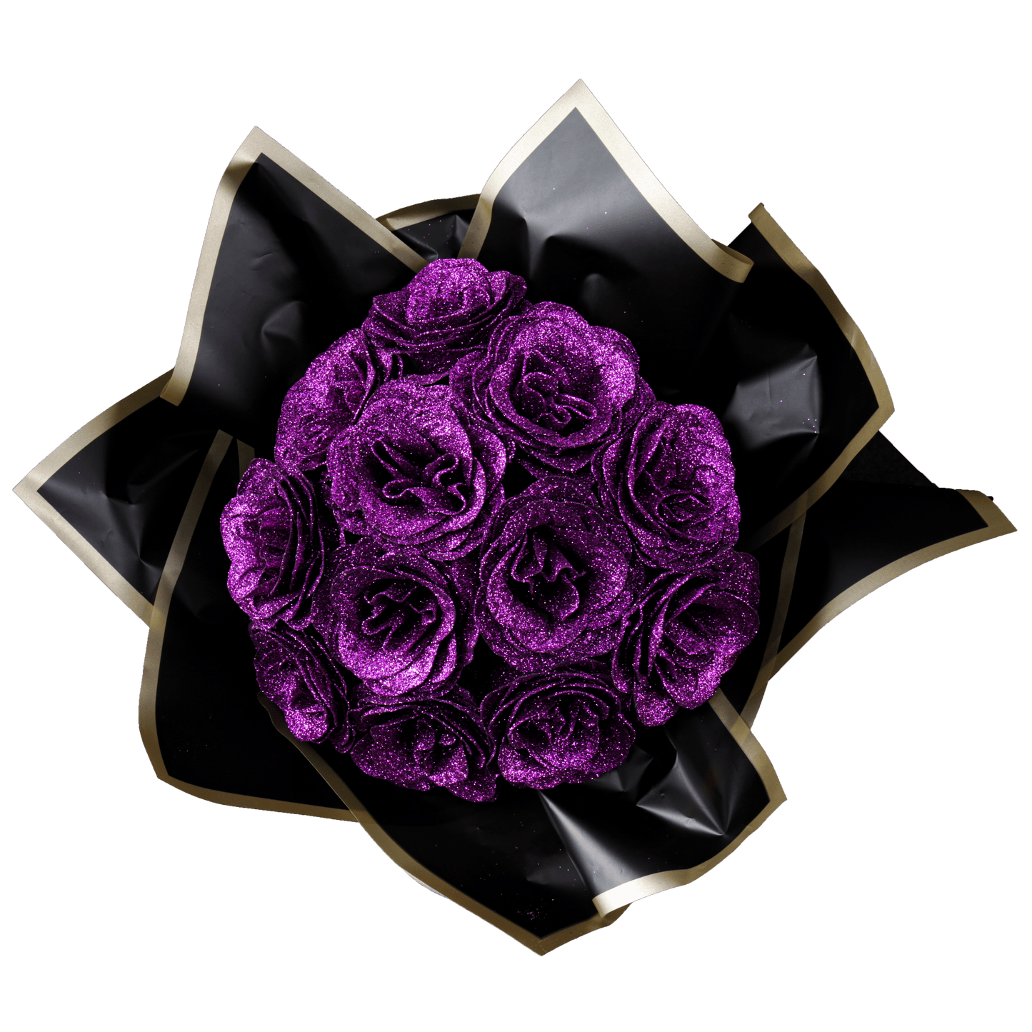 Glitter Rose Bouquet