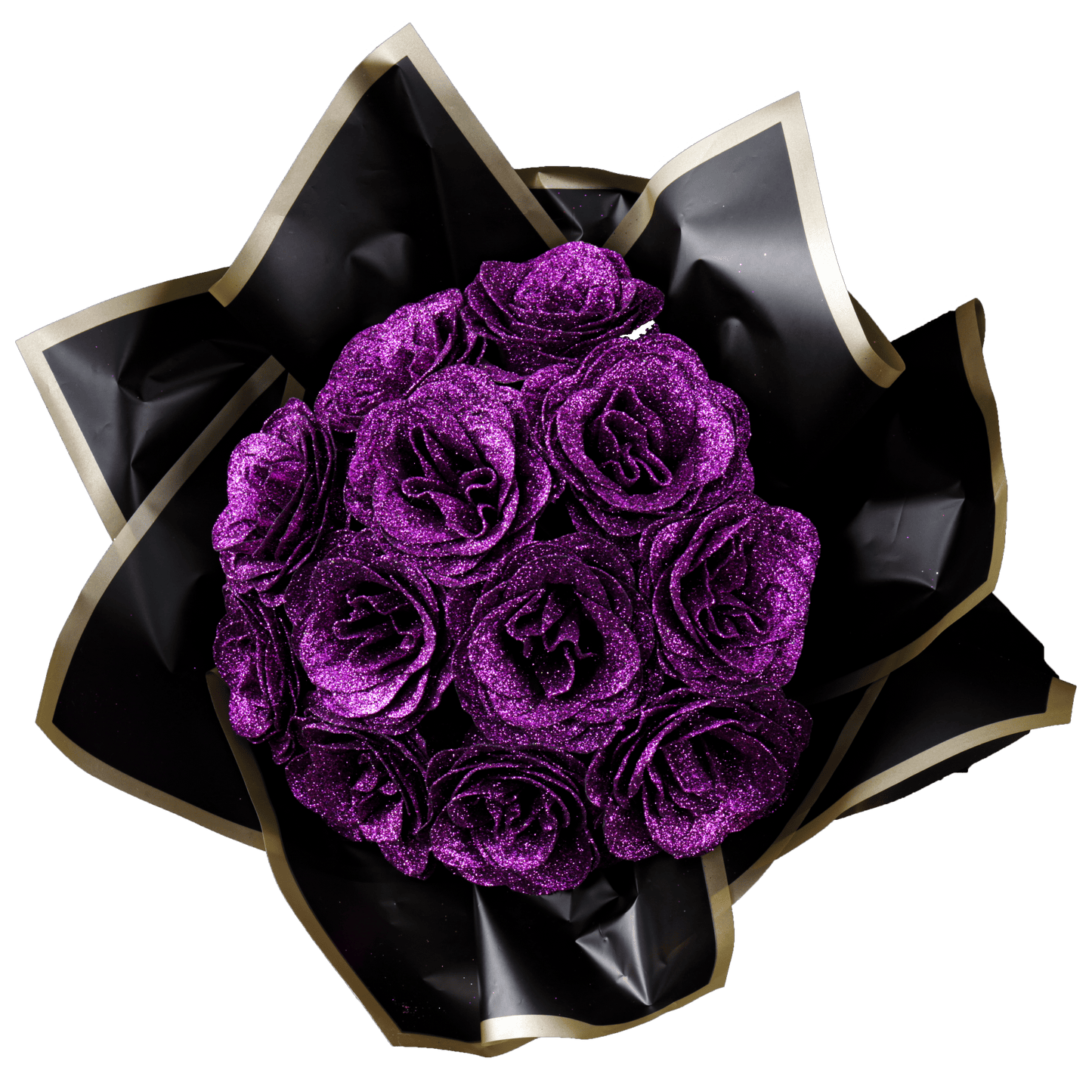 Glitter Rose Bouquet