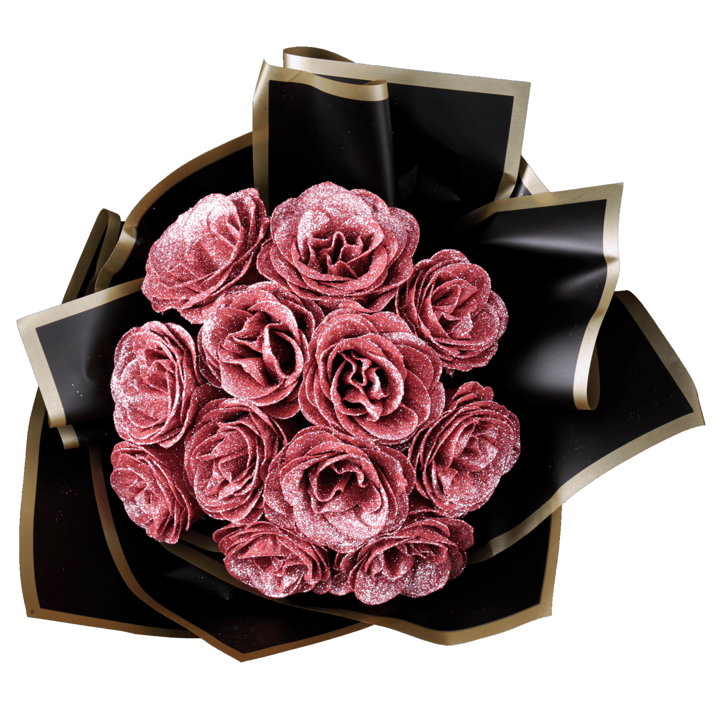 Glitter Rose Bouquet