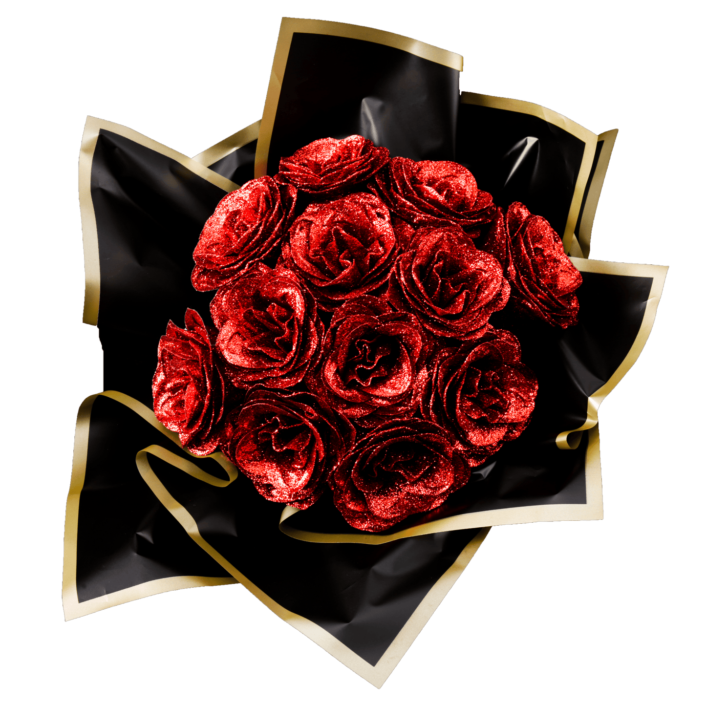 Glitter Rose Bouquet