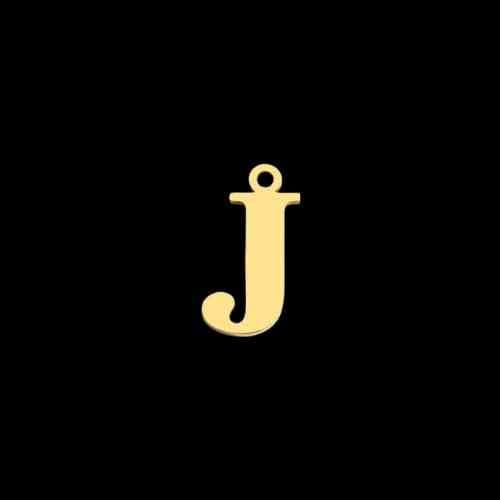 Permanent Bracelet Letter Charm