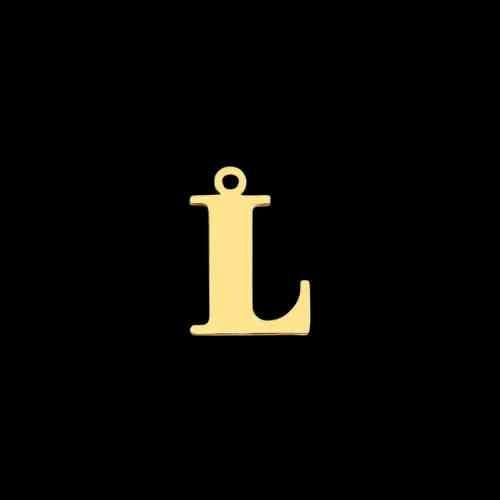 Permanent Bracelet Letter Charm