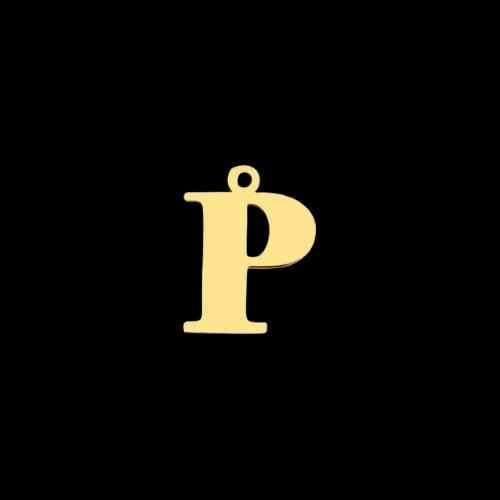 Permanent Bracelet Letter Charm
