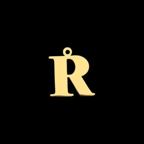 Permanent Bracelet Letter Charm