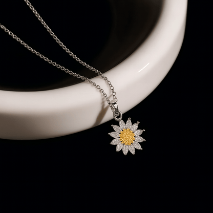 Sunflower Box & Necklace